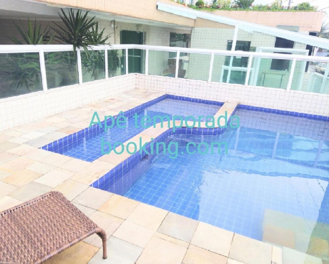 Ape Temporada Praia Grande Sp Completo Com Piscina, Churrasqueira, Estacionamento Exterior foto